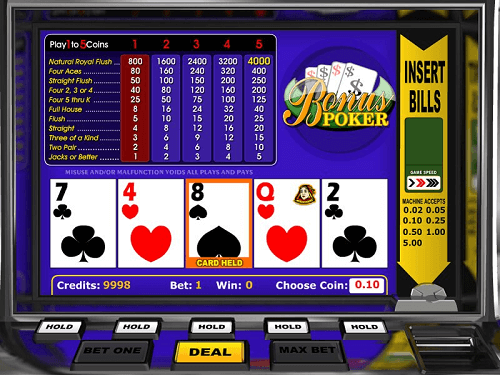 How to Play Video Poker US