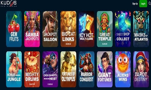 Casino games to play online at Kudos Casino