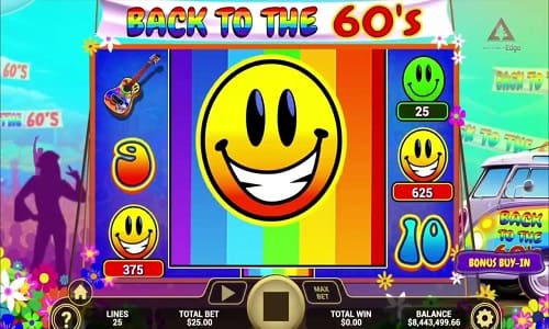 back to the 60s slot machine to play