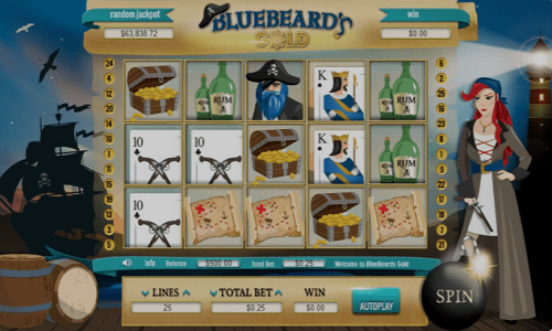 bluebeards gold slot machine to play