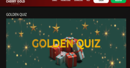 enjoy the golden quiz promotion at cherry gold casino