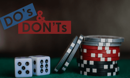 learn about casino dos and donts