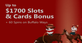 play buffalo ways with slots and cards bonus at red dog casino
