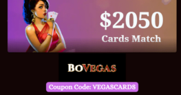 enjoy the 2050 cards match bonus at online bovegas casino